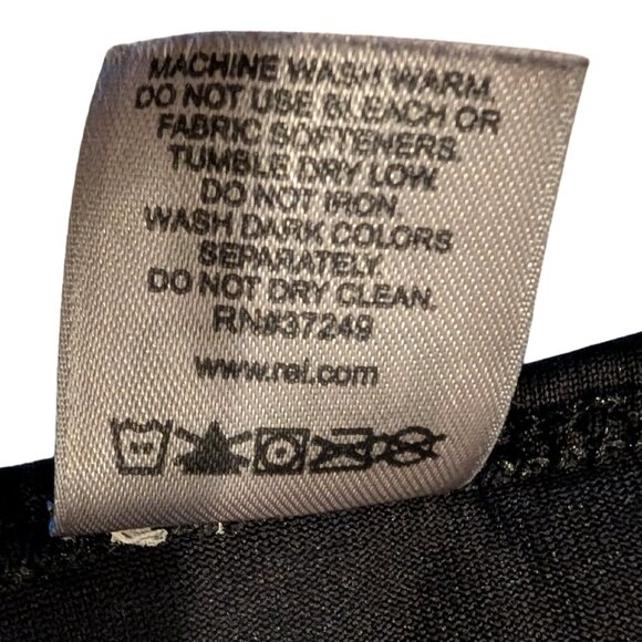 REI Womens Top Medium Black Long Sleeve Lightweight Performance Shirt - Picture 5 of 6